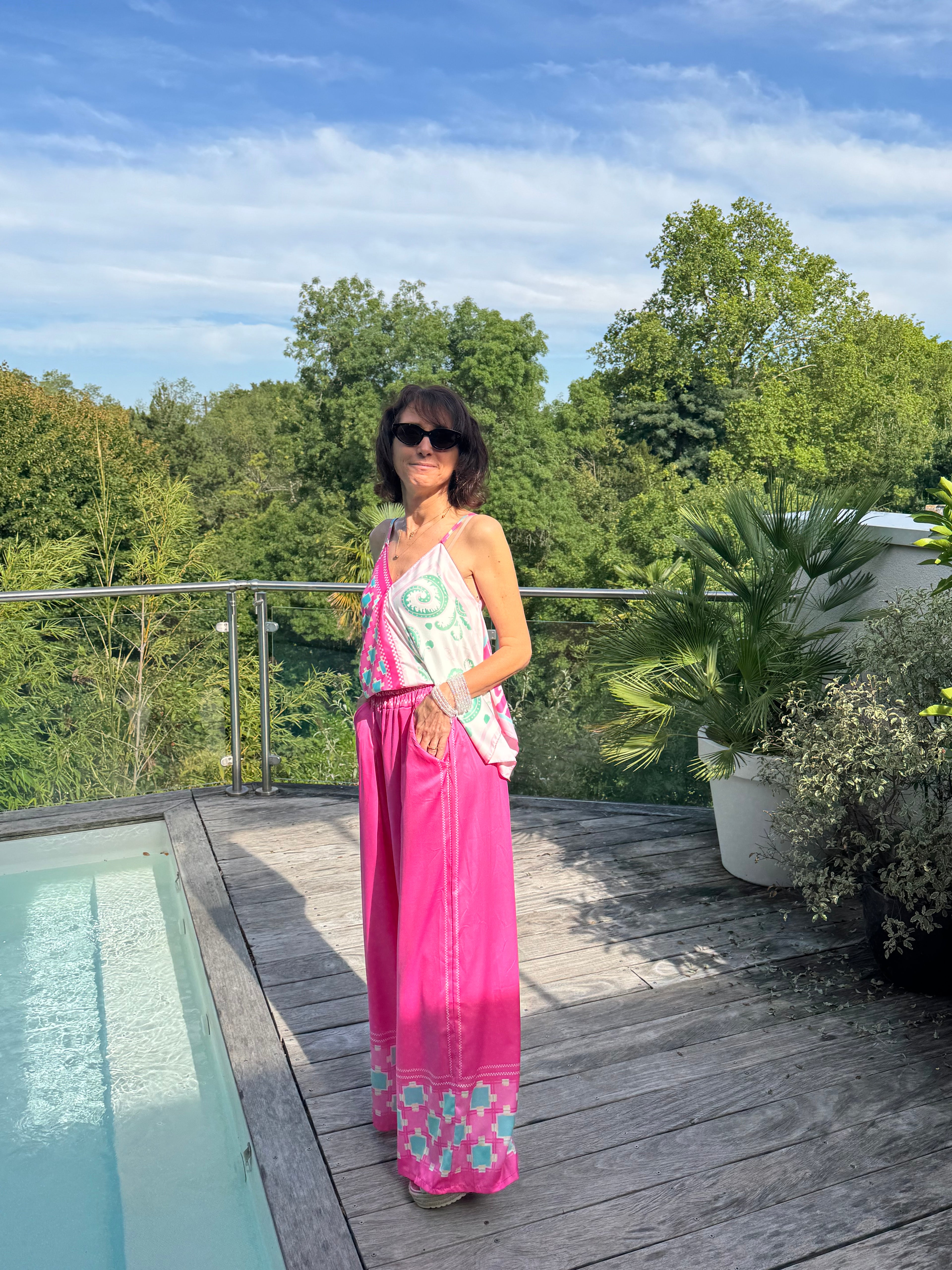 Ensemble Cadaques Fuschia