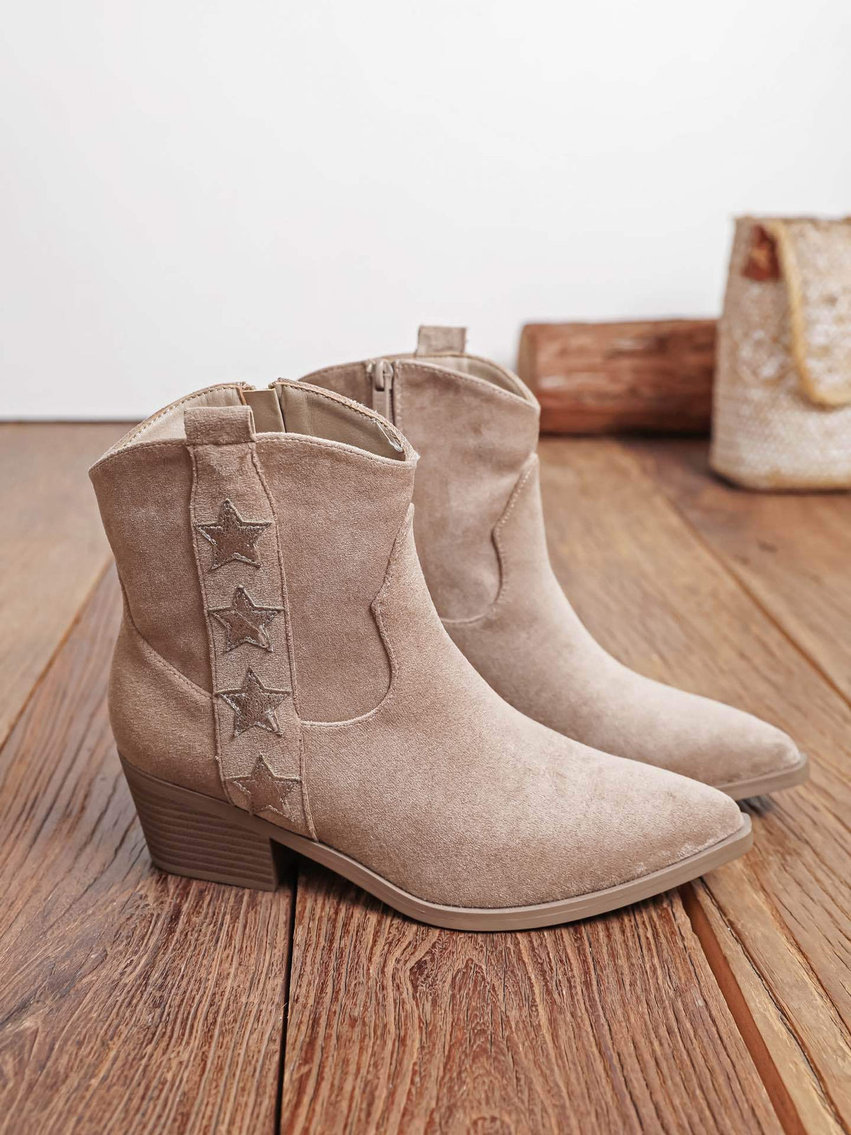 Bottines Star beige