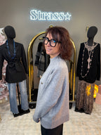 Pull Cœur Cœur Gris