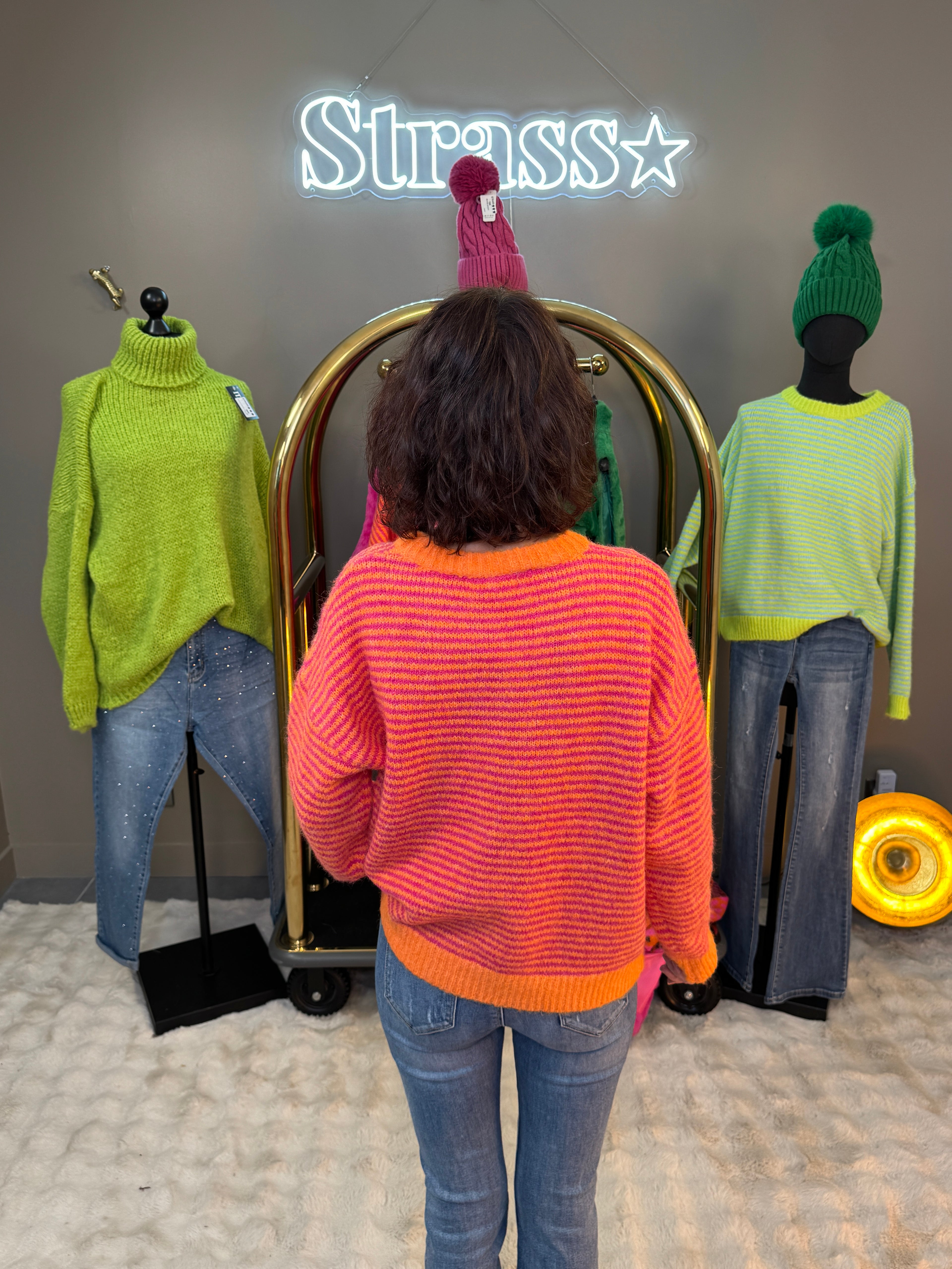 Pull Amandine Orange