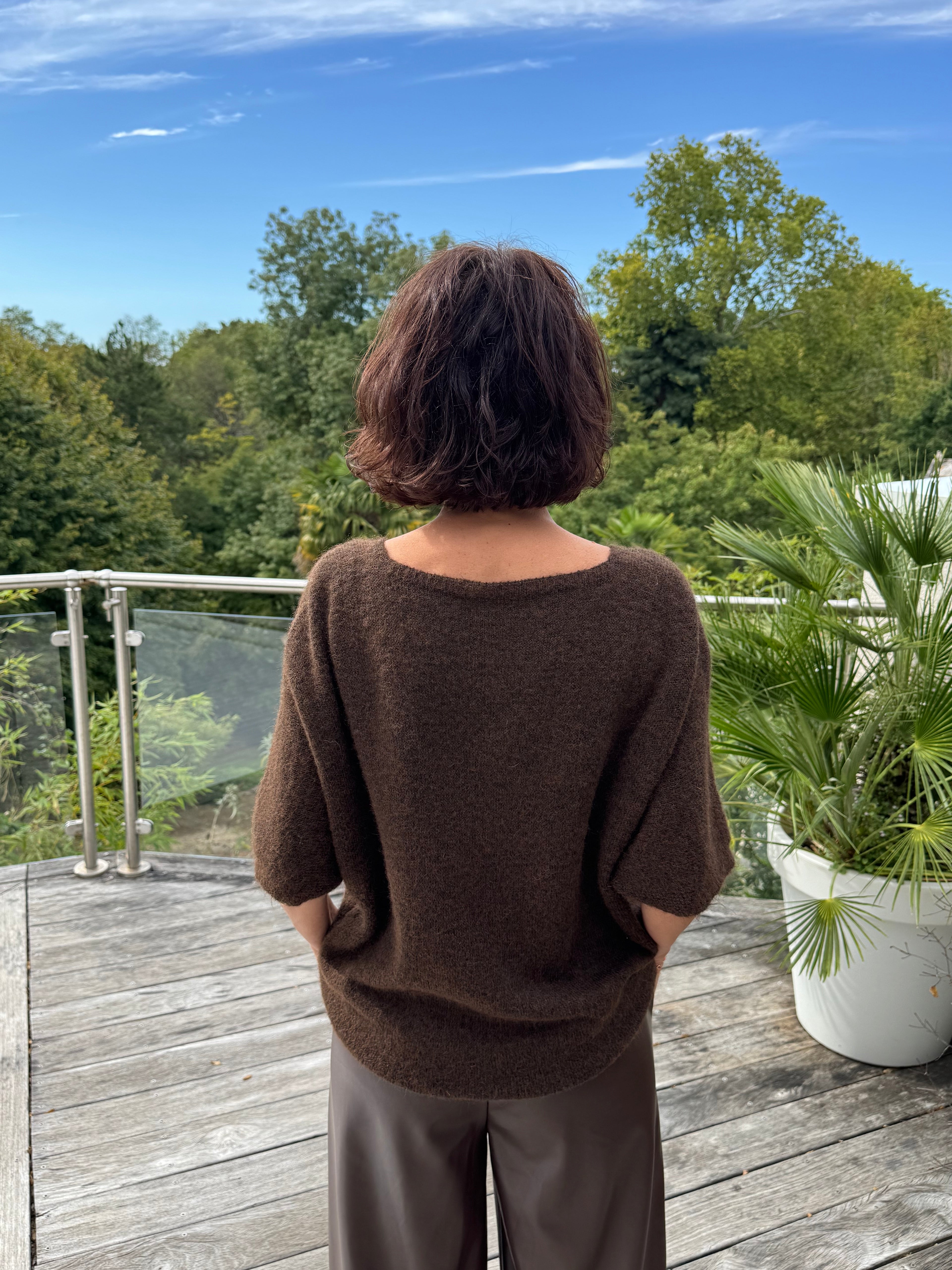 Pull Cœur Choco