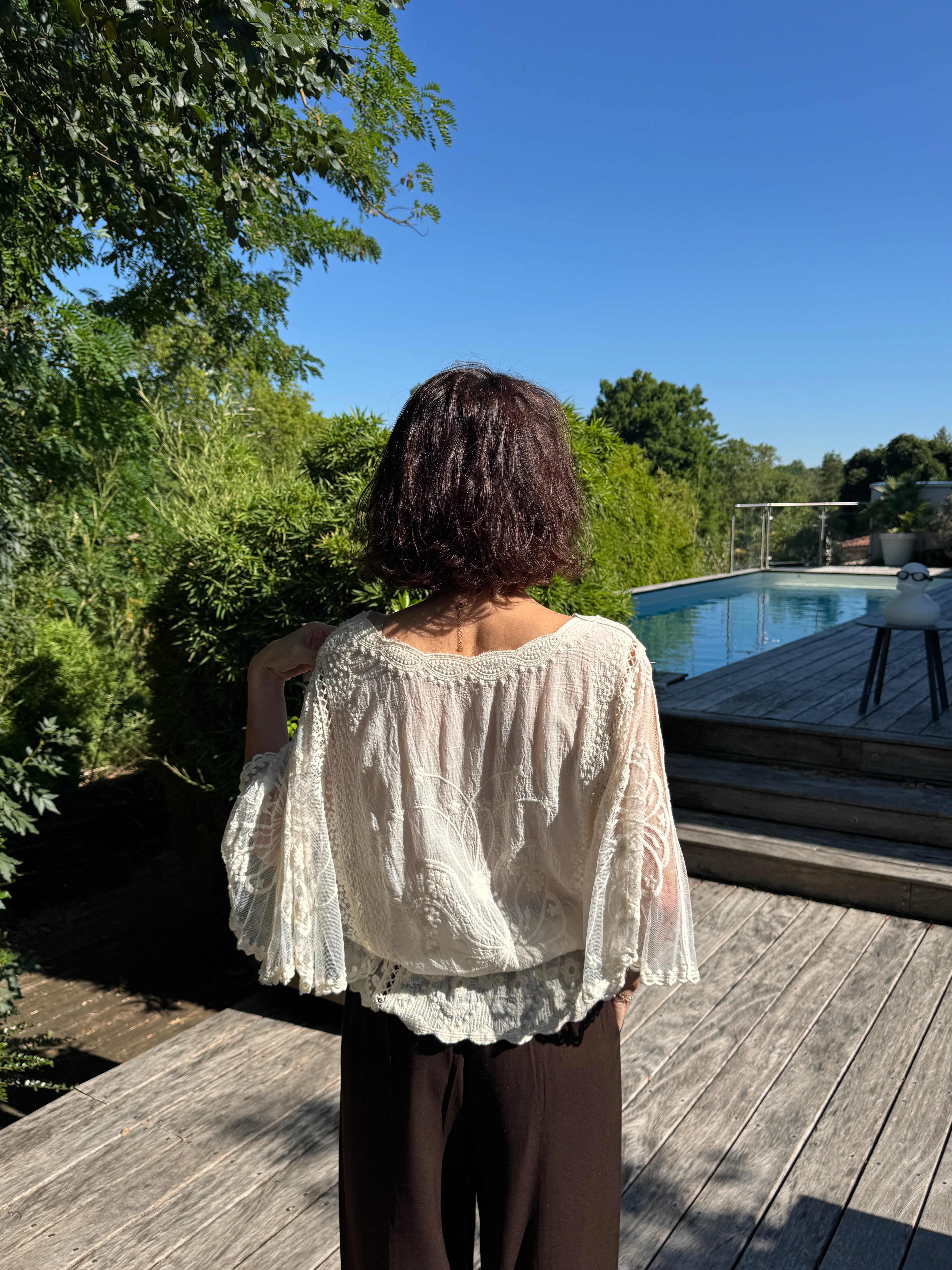Blouse Esmeralda Beige