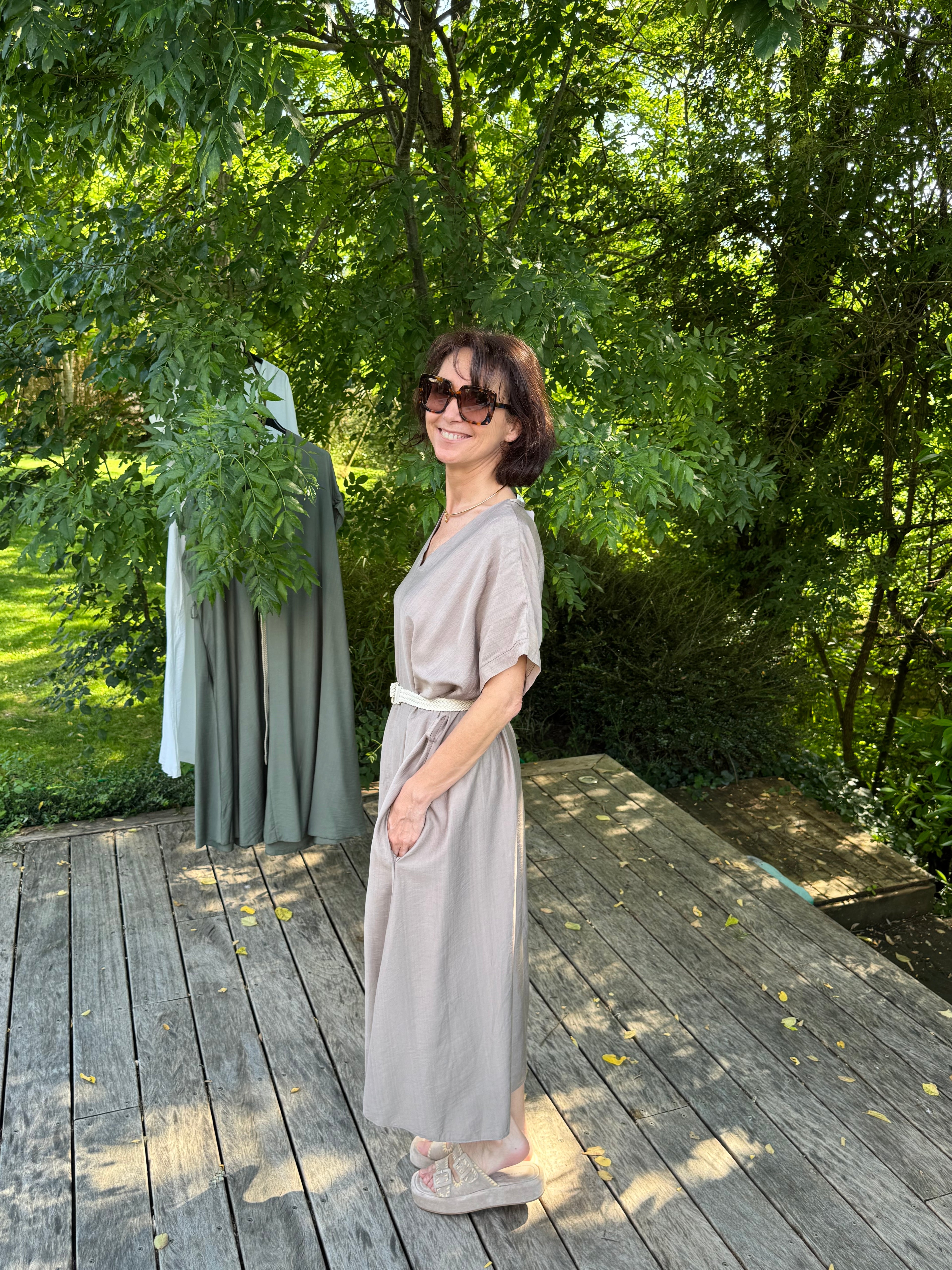 Robe Florence Taupe