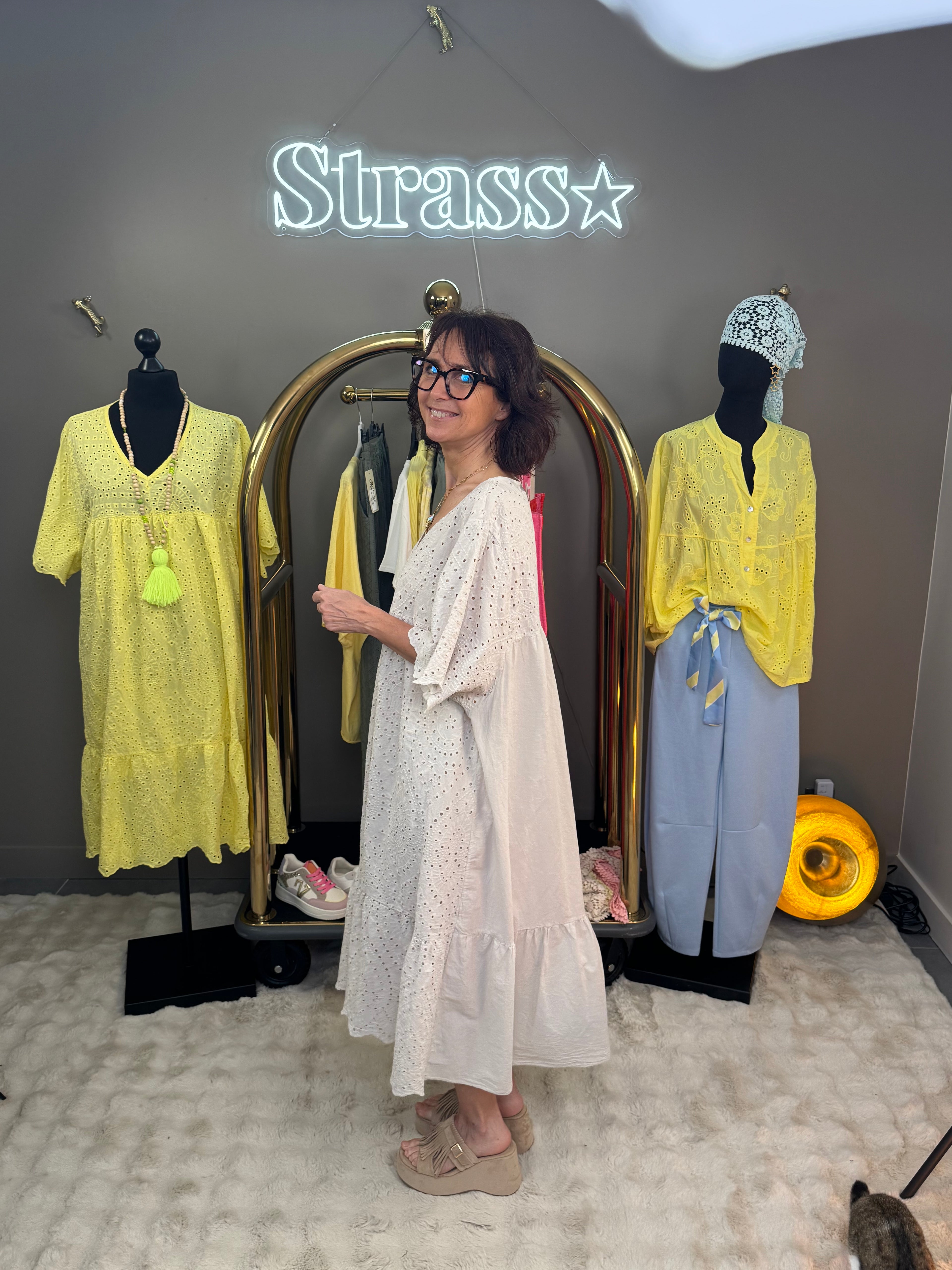 Robe Charline Beige