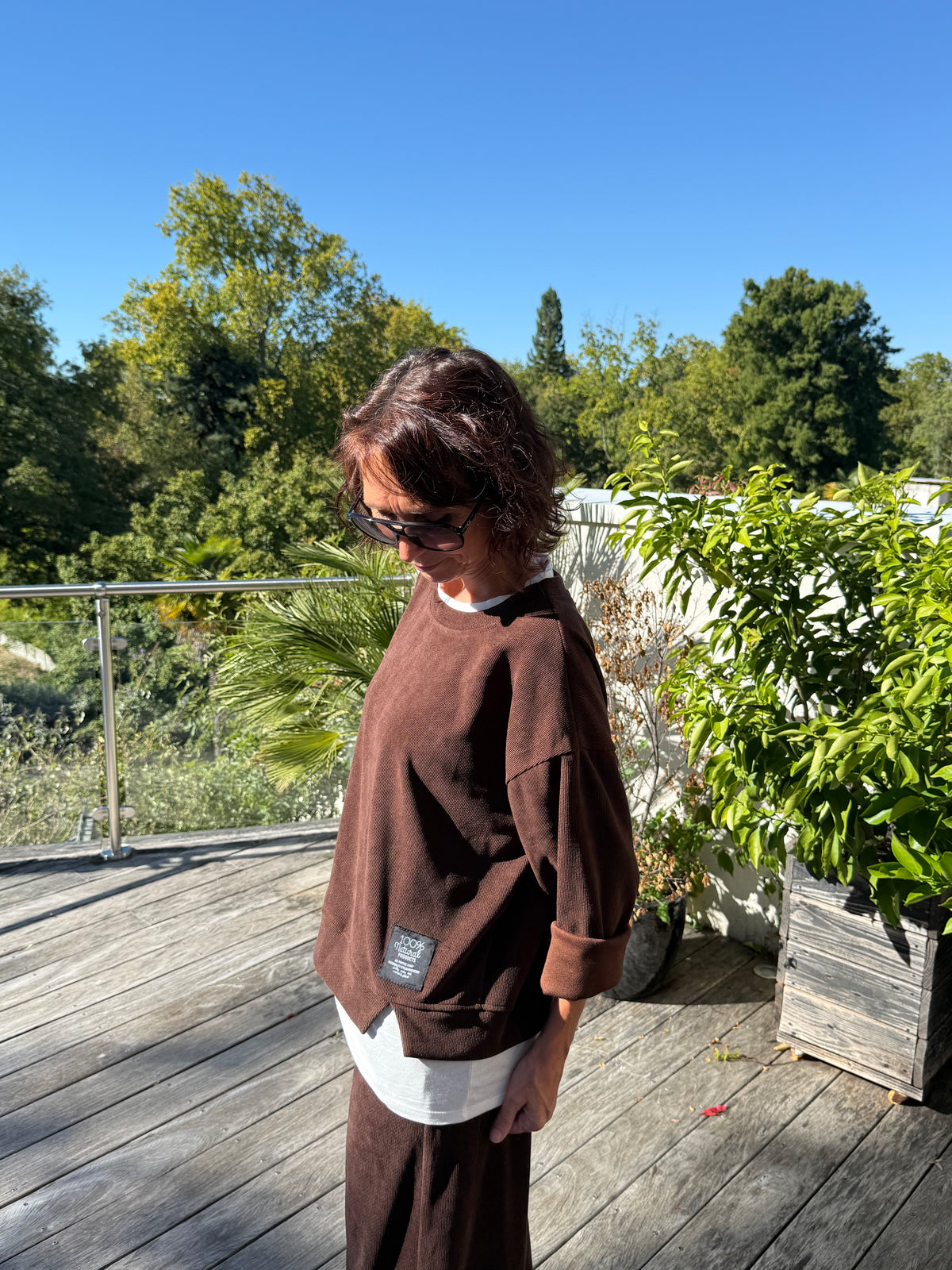 Sweat sport chic Choco