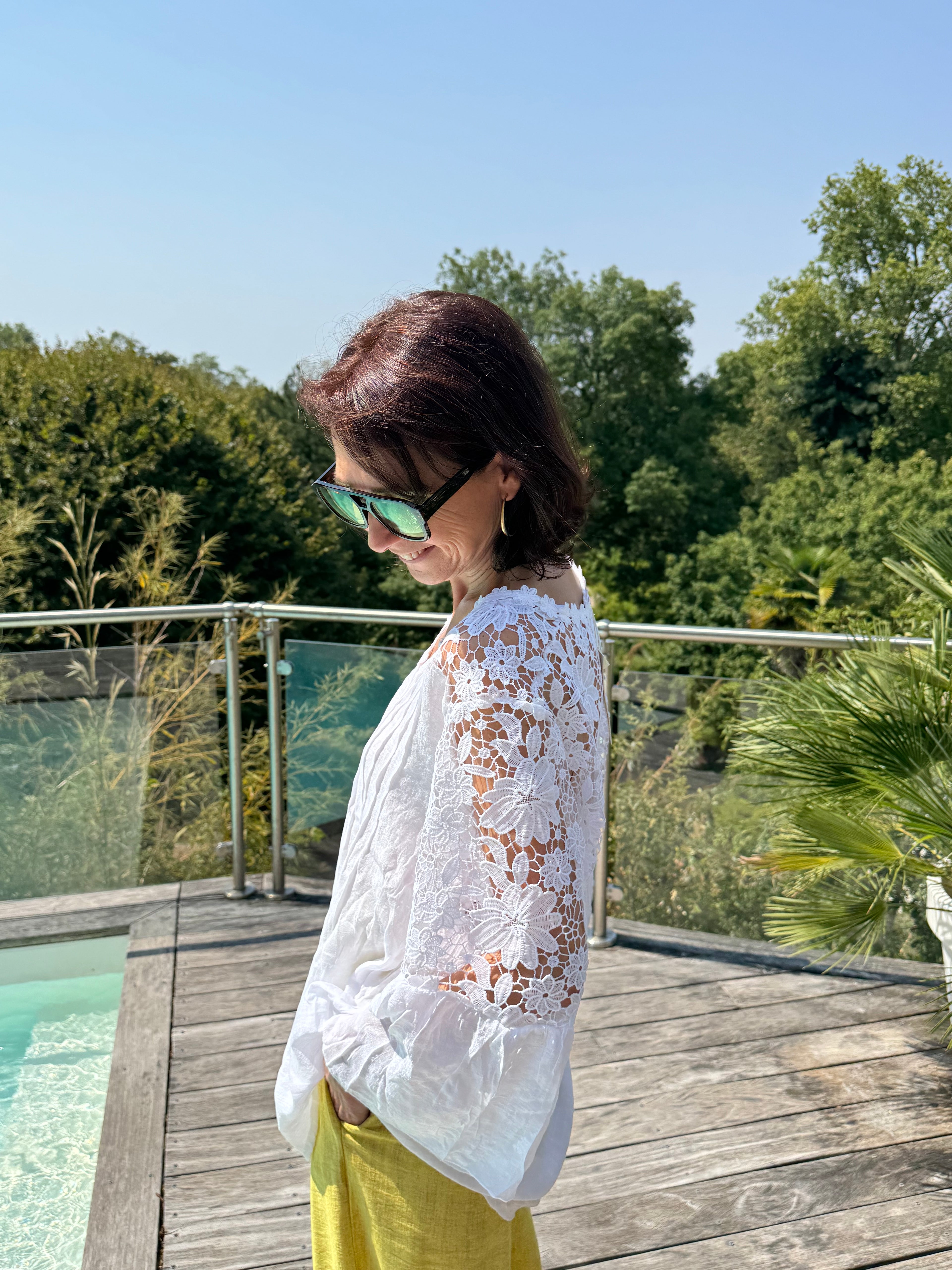 Chemise Toscane Blanche