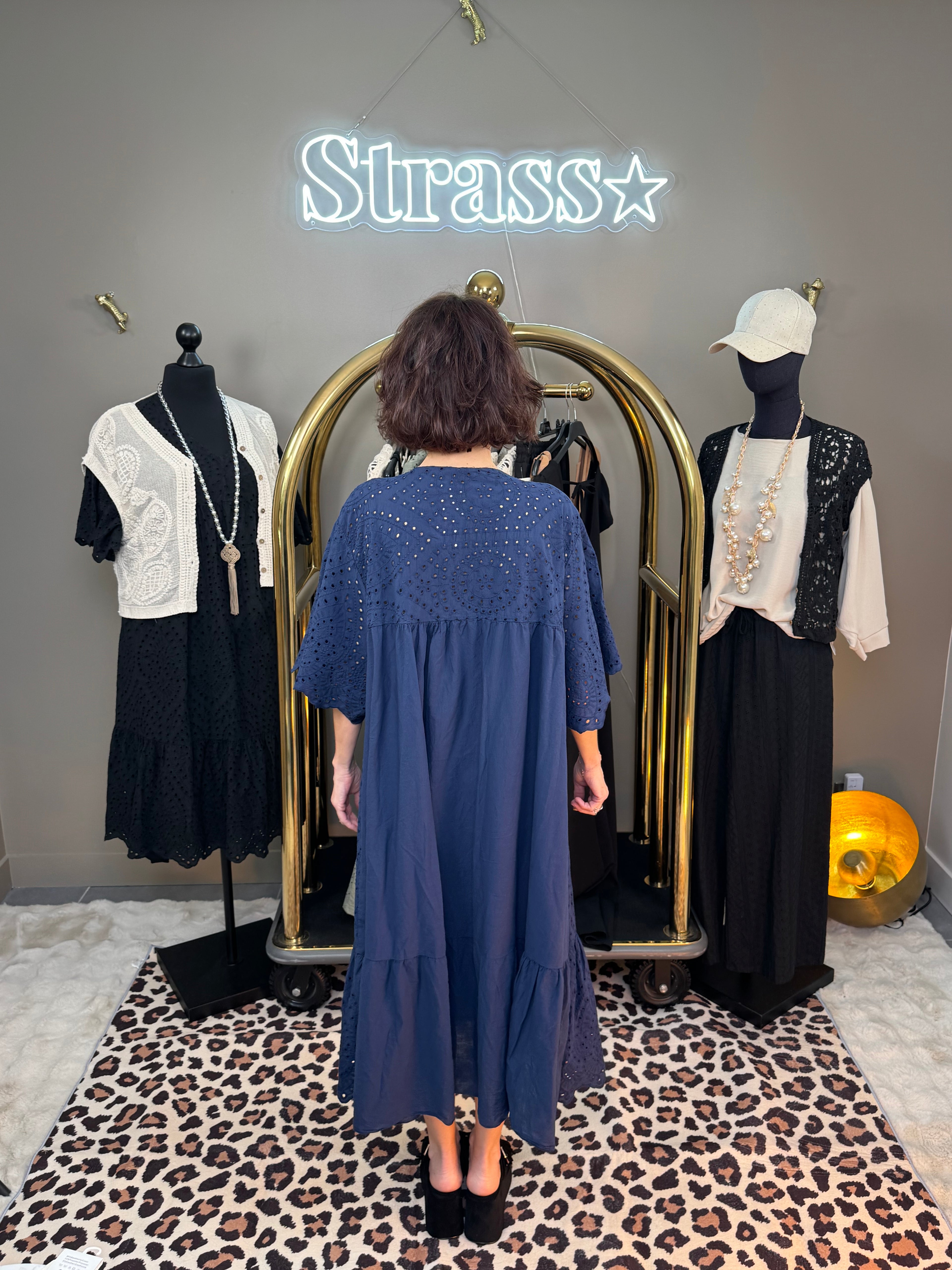 Robe Charline Bleu Marine