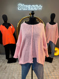 Pull Paquita Rose Grande Taille