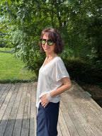 T Shirt Sirène Beige