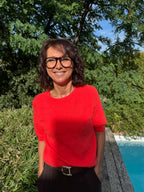 Pull Valentin Orange