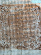 Écharpe Bandana d’été Camel