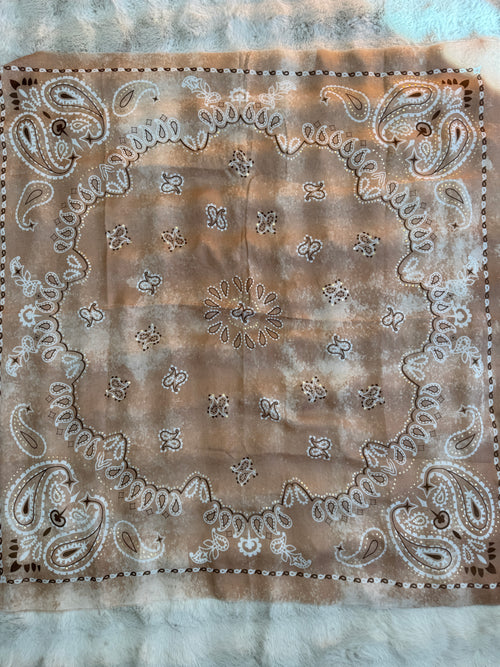 Écharpe Bandana d’été Camel