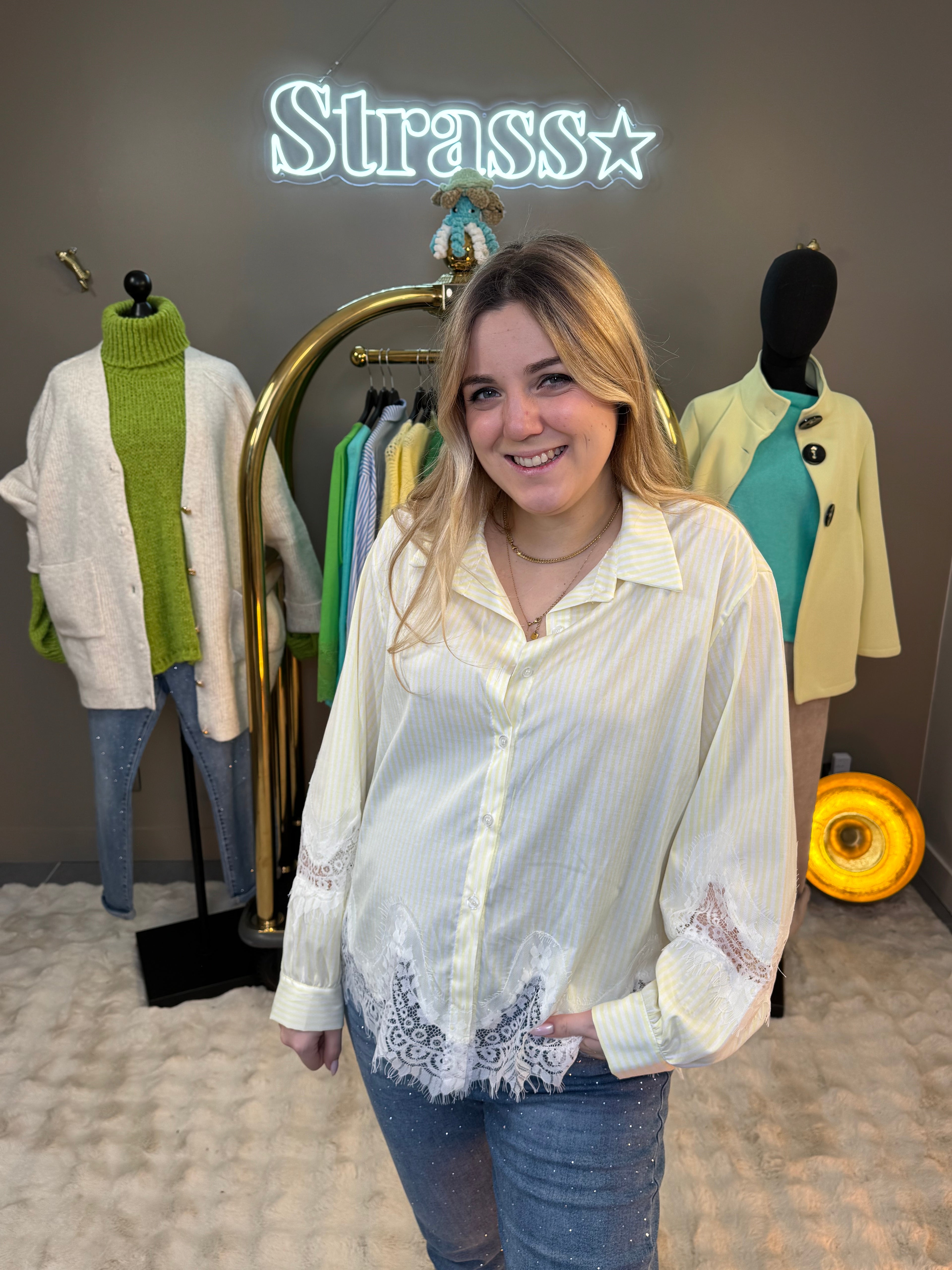 Chemise Nadege Jaune