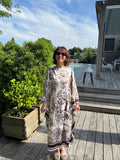 Robe Foulard Choco