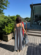 Robe et Son Sac Bleu et Choco