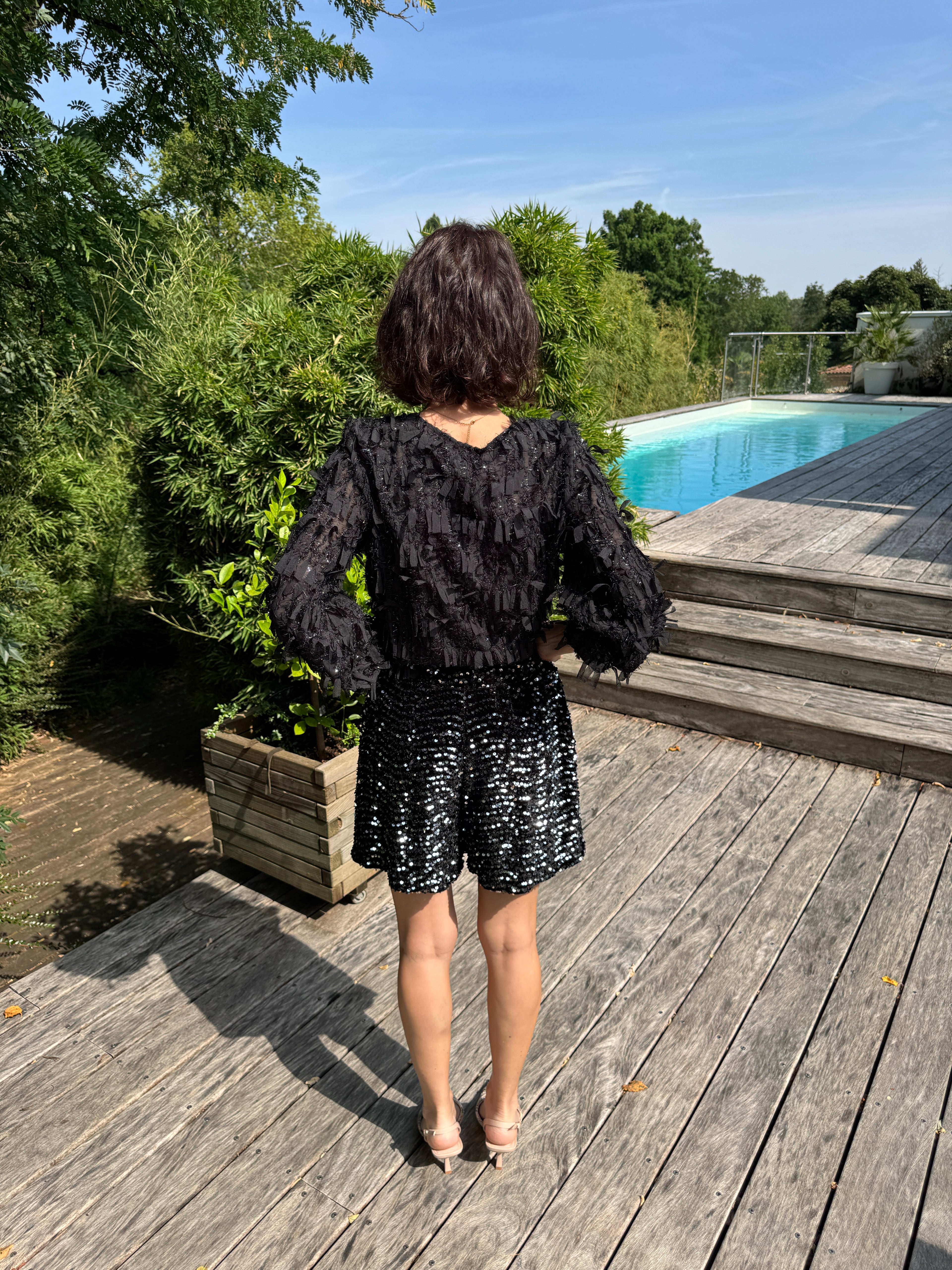 Jupe Short Claudie Noire