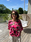 T Shirt Camouflage Rose