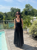 Robe Pointe Cécilia Noire