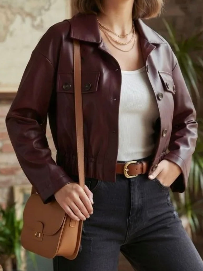Blouson Gildas Bordeaux