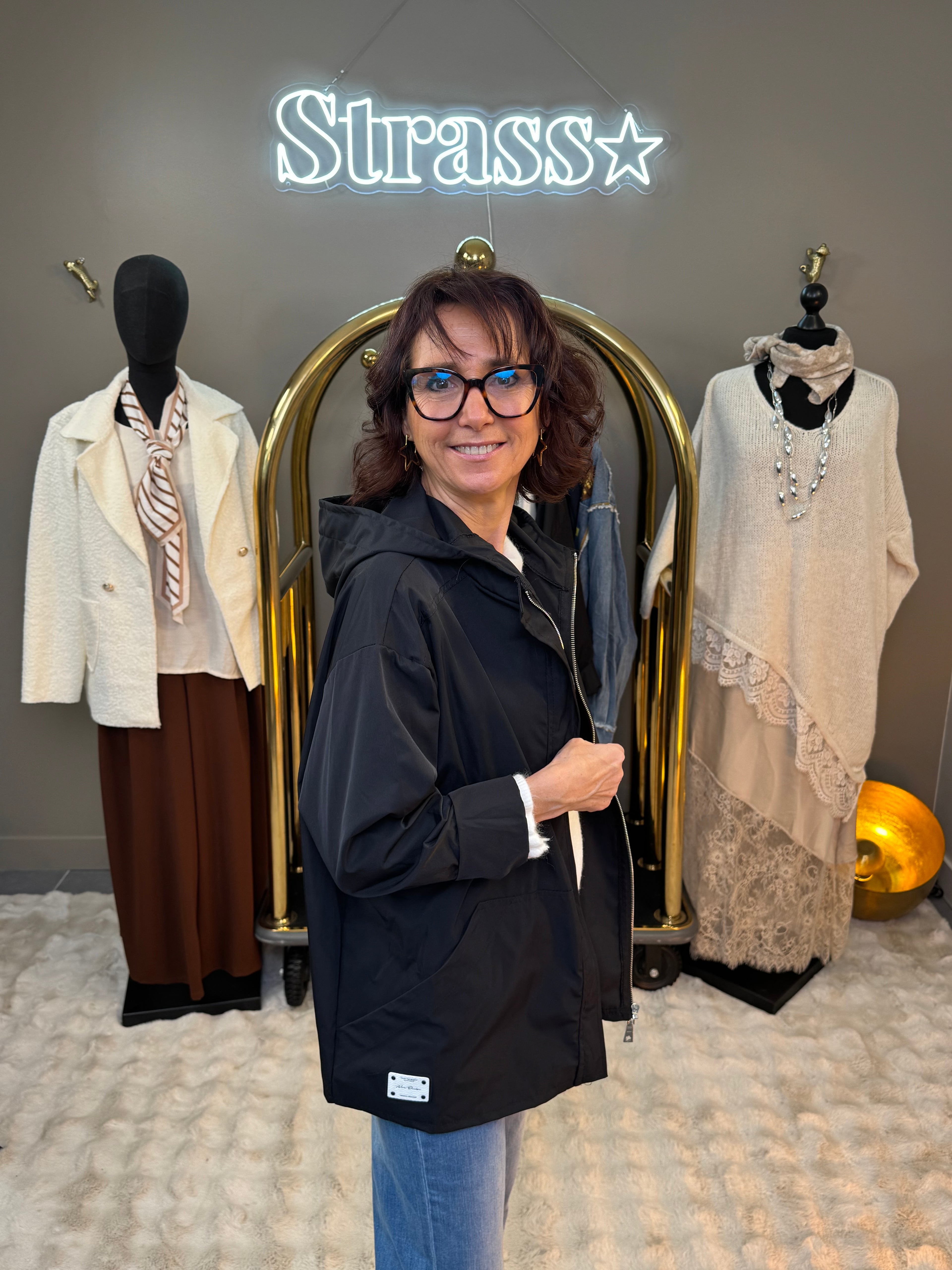 Coupe Vent Blandine Noir