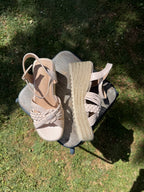 Chaussures Compensées Irma Beige
