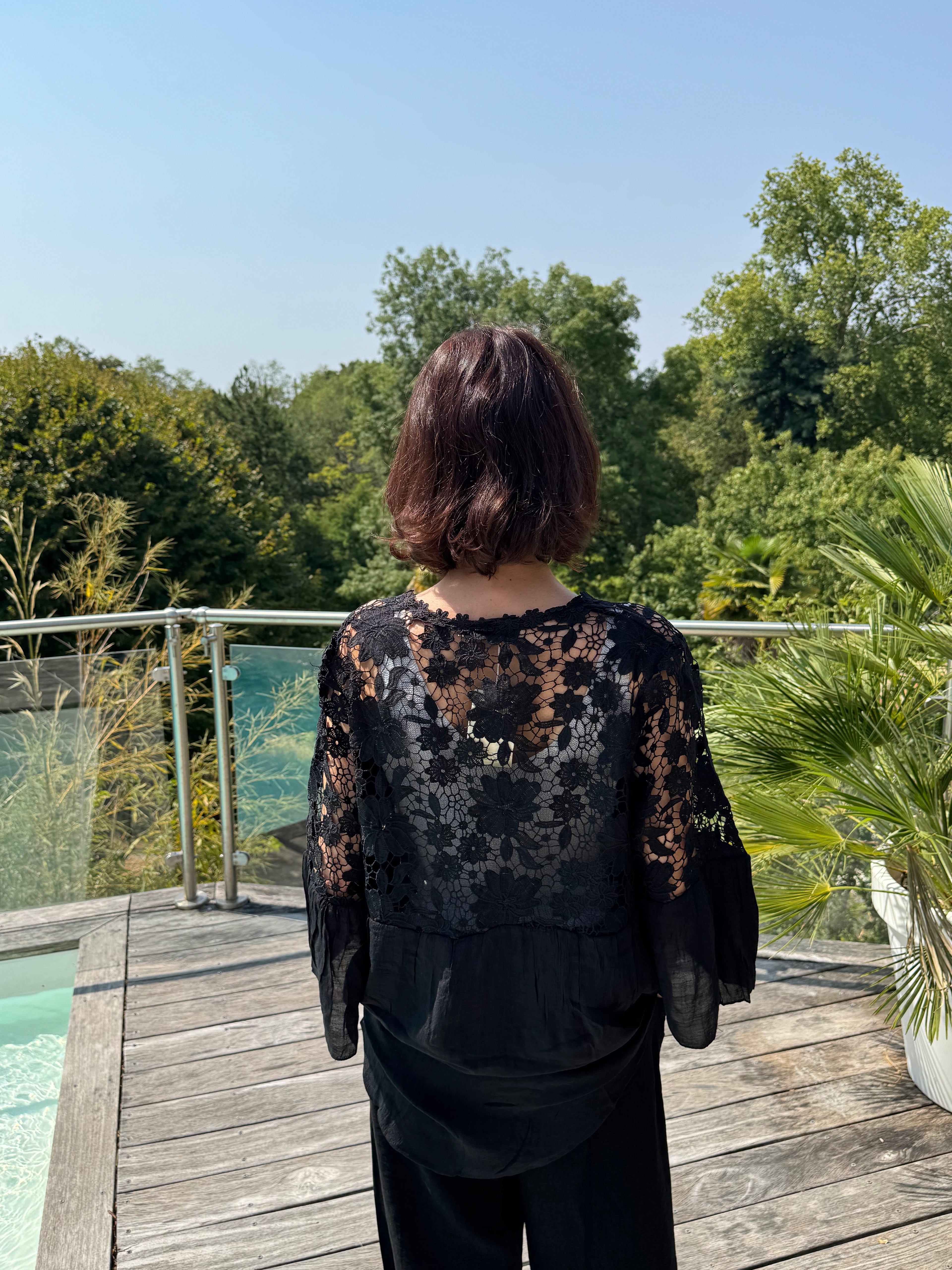 Chemise Toscane Noire