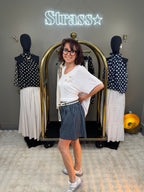 Short Jean Rayé
