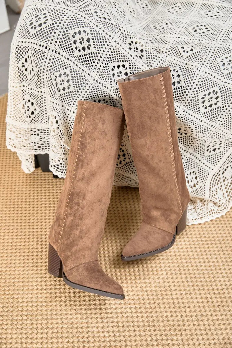 Bottes Livia Chocolat