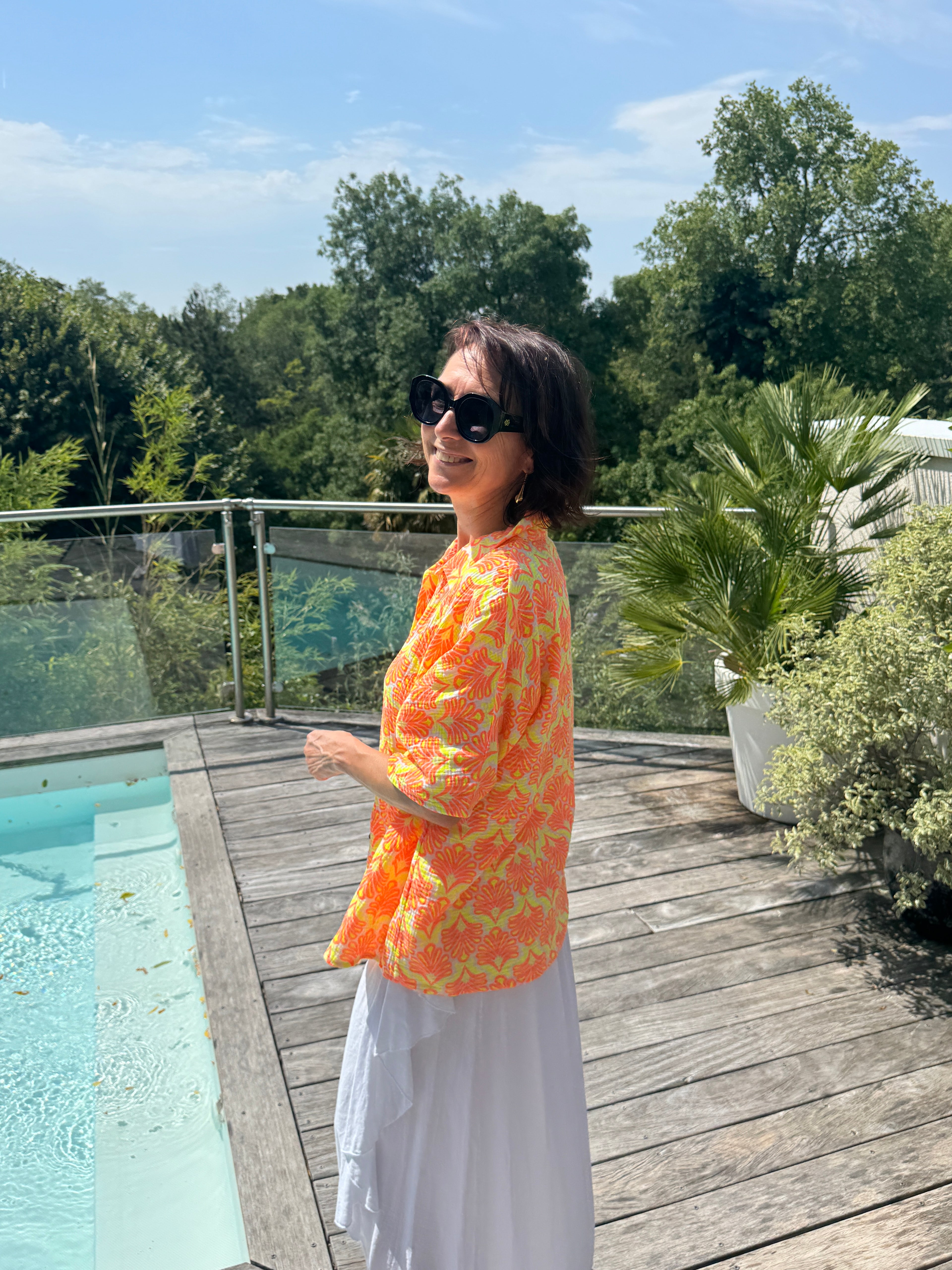 Chemise Gazolina Orange