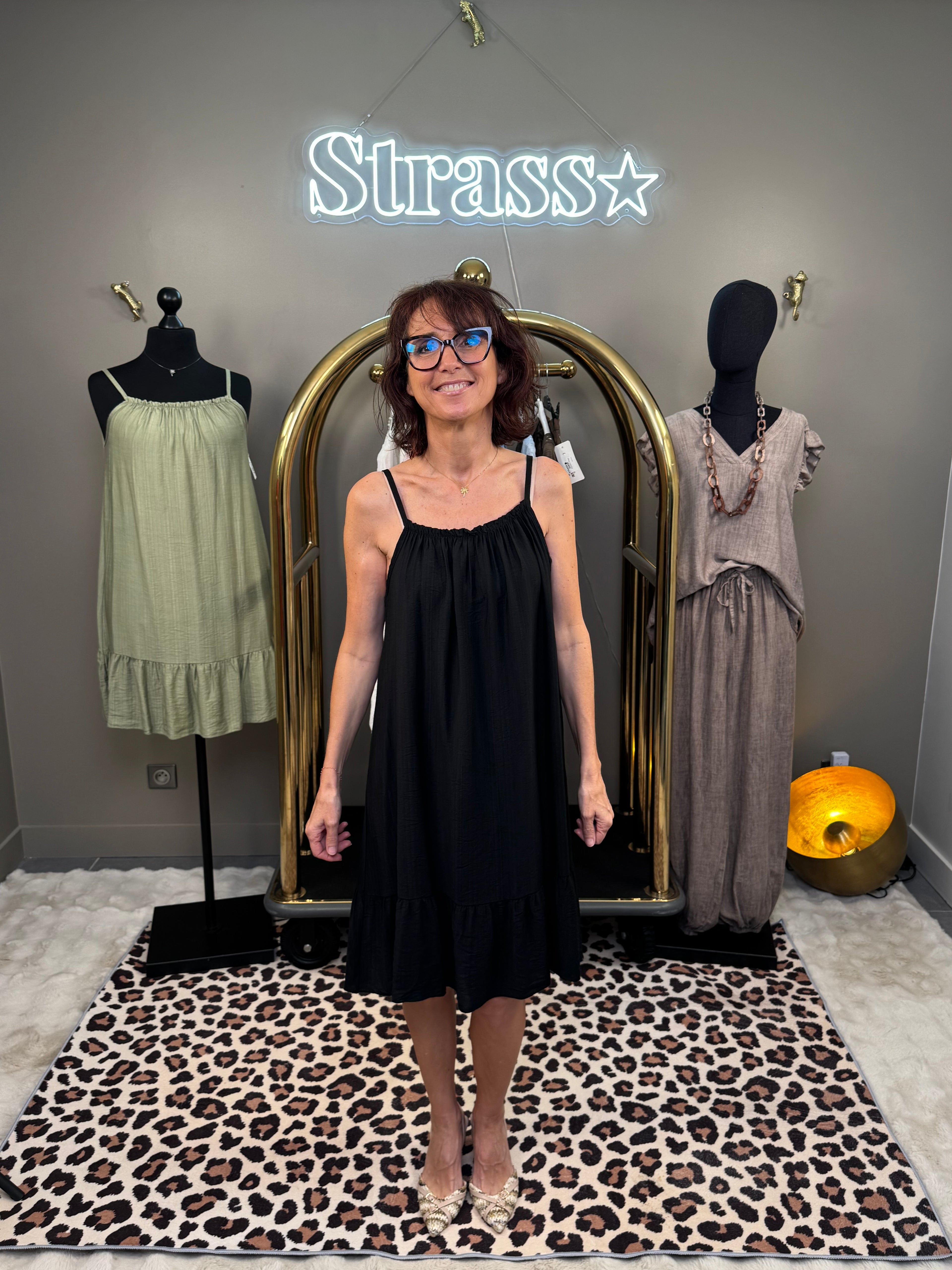 Robe canicule Noire