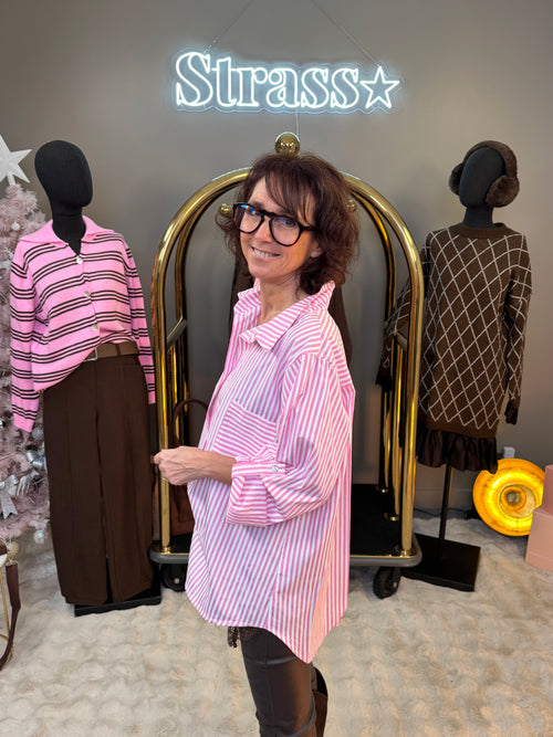 Chemise Rayé Lucia Rose