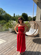 Robe Arlette Rouge