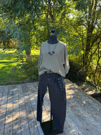 Jean amiral grande taille noir