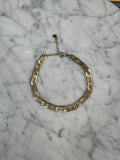 Chaine de Cheville Grosse Maille Dorée