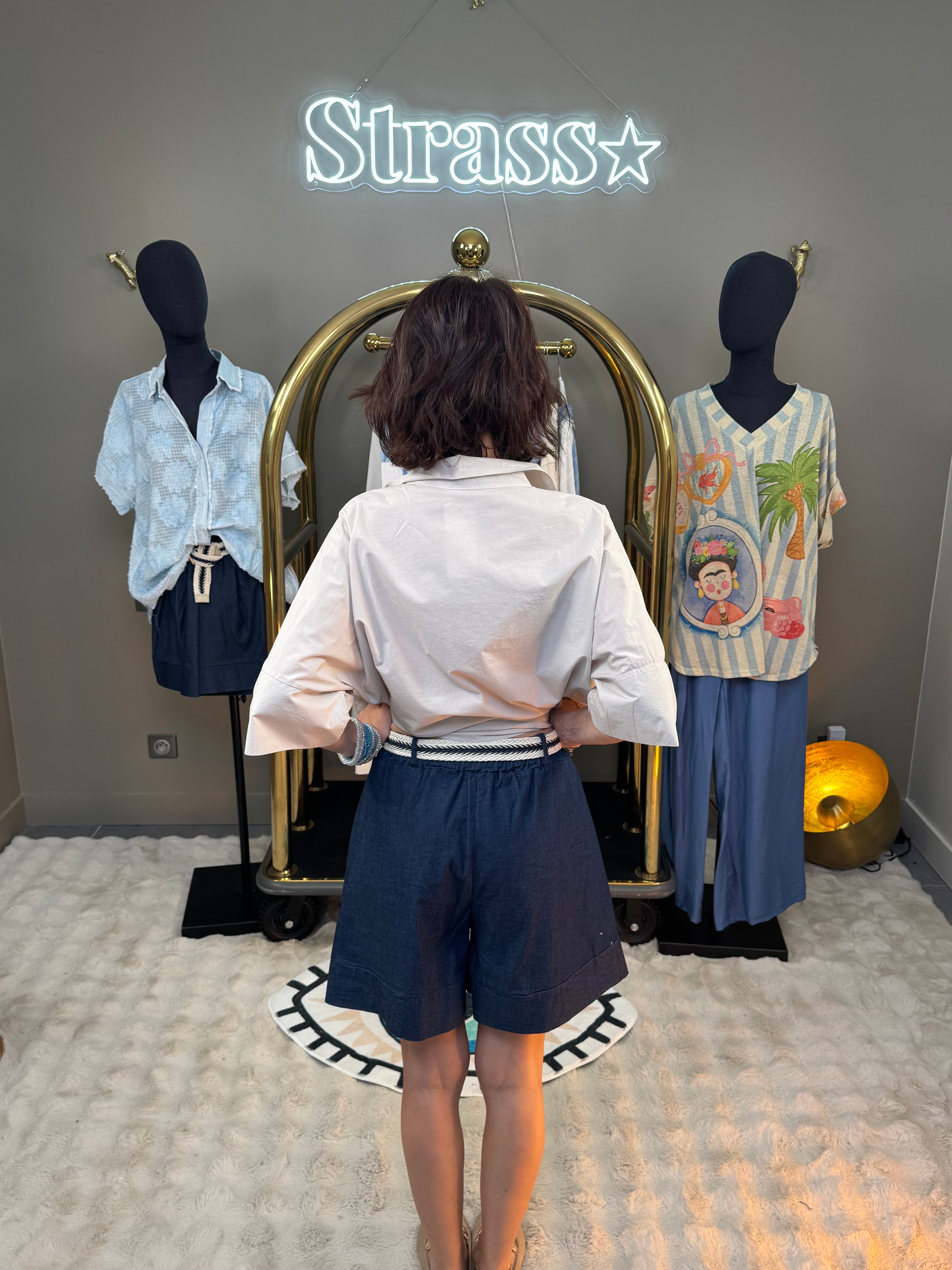 Short Jean Fluide