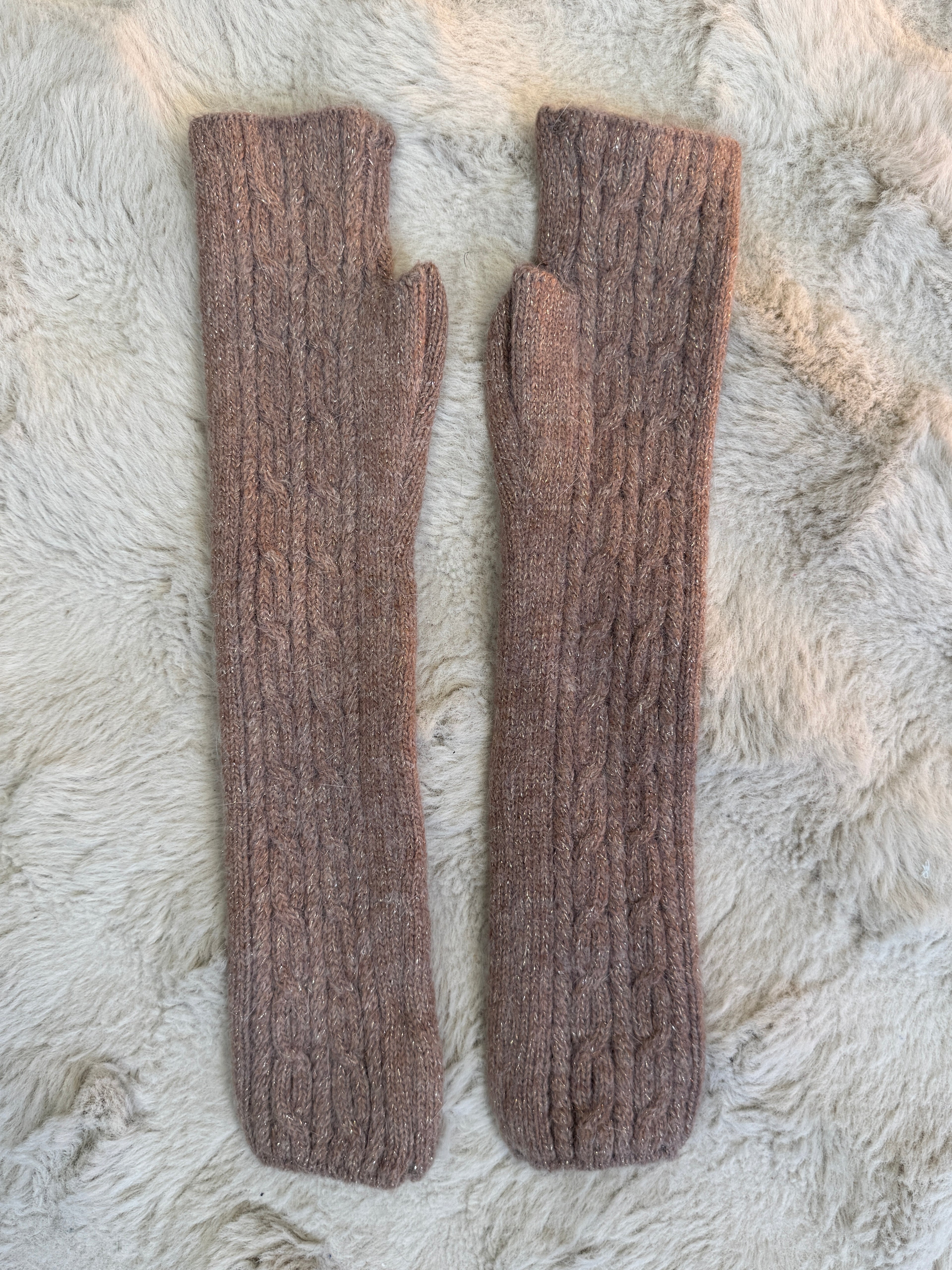 Longue mitaine Taupe