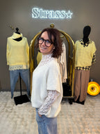 Pull Sans manche Martin Écrue