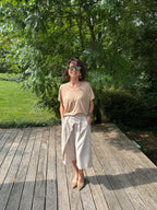 Bermuda Drapé Beige
