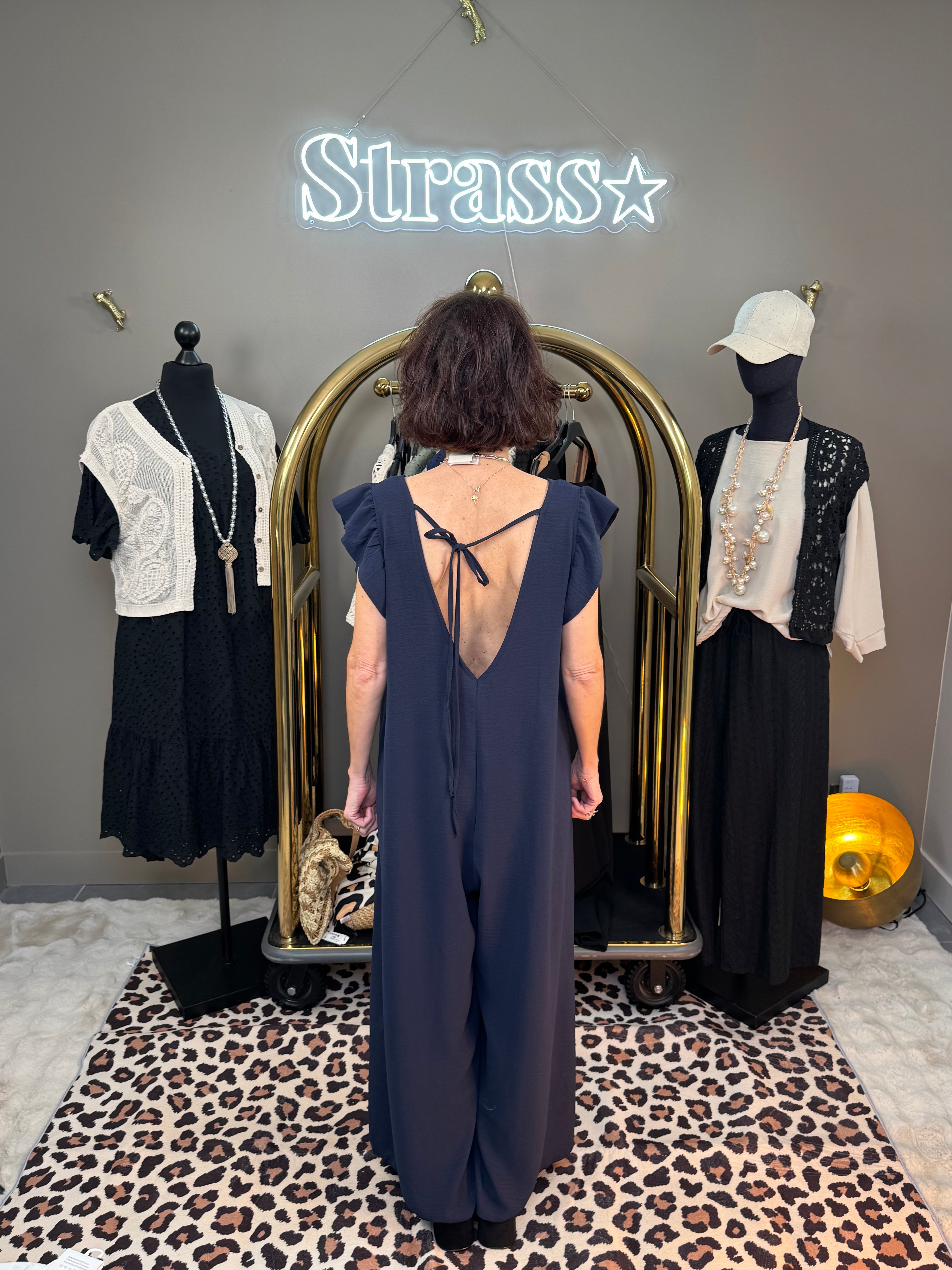 Combinaison V Bleu Marine