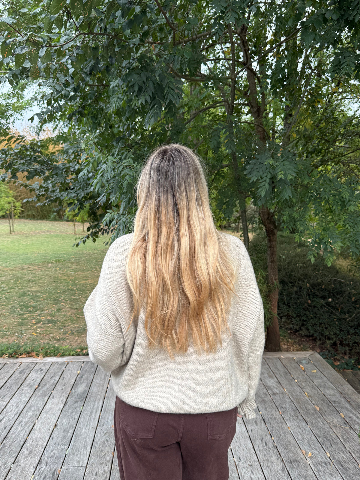 Gilet volage beige