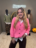 Gilet Barnabé Rose