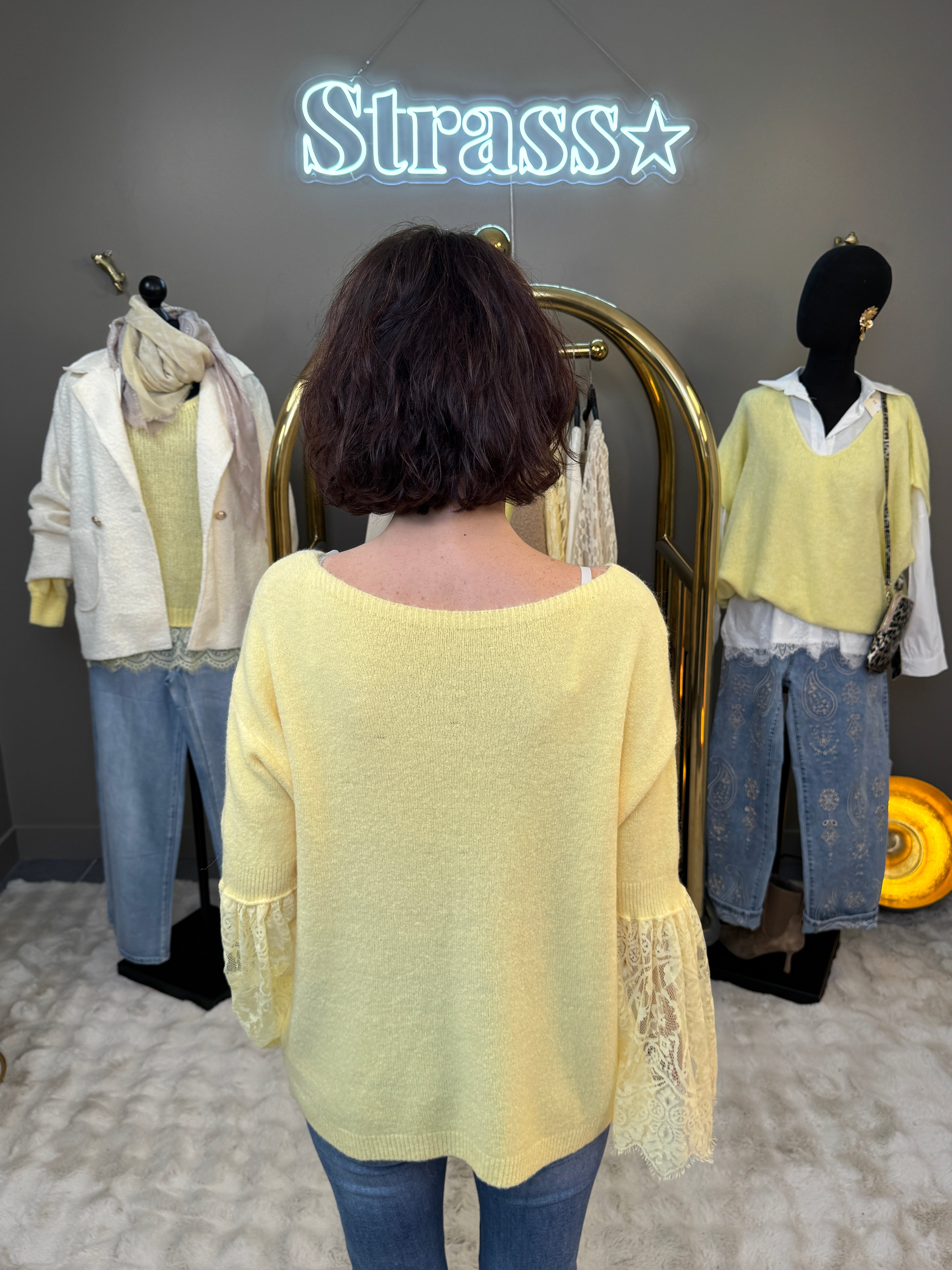 Pull Versailles Jaune