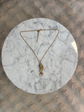 Collier Poisson Gigotton Orange