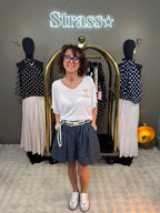 Short Jean Rayé