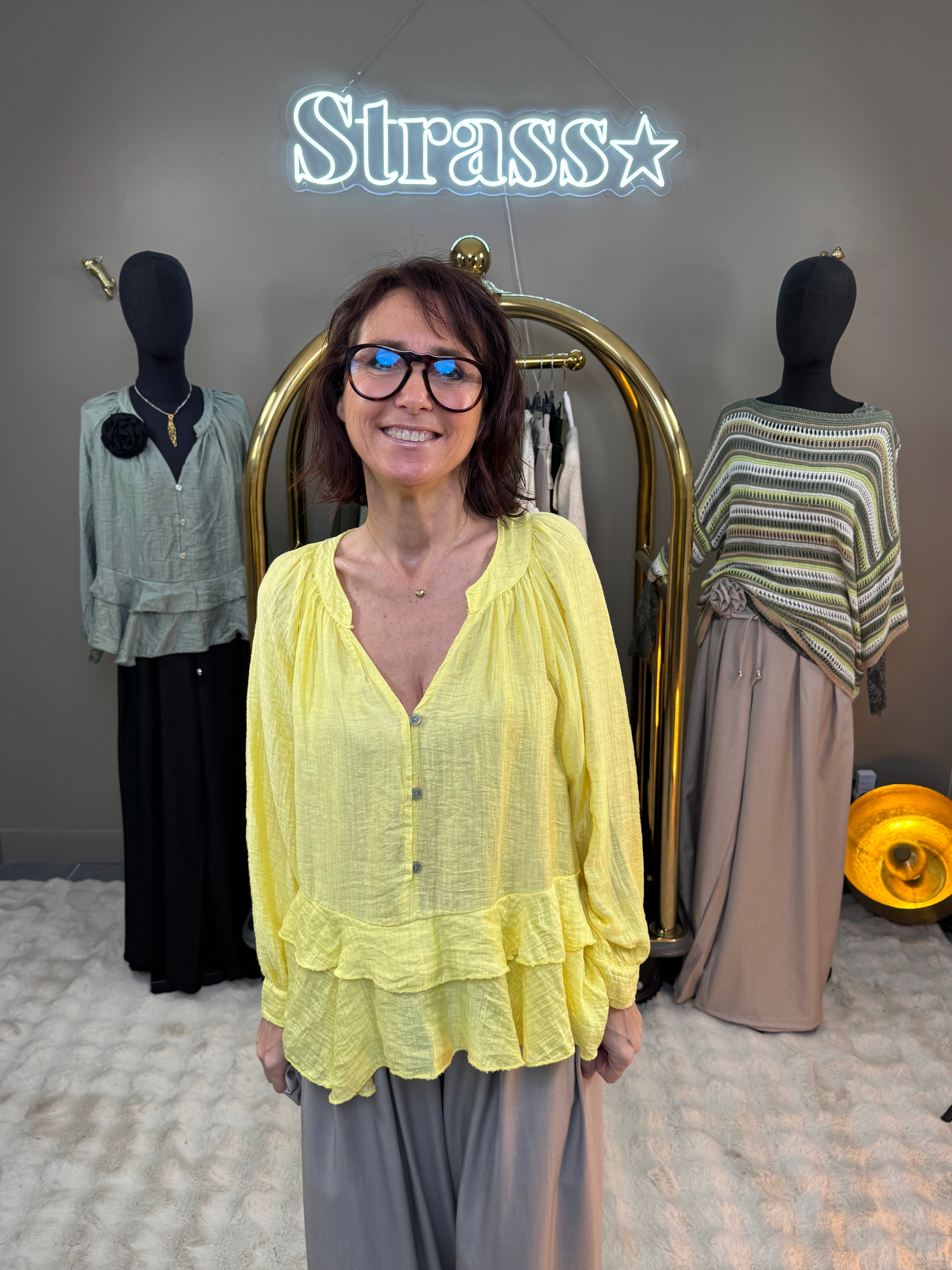 Blouse Paula Jaune