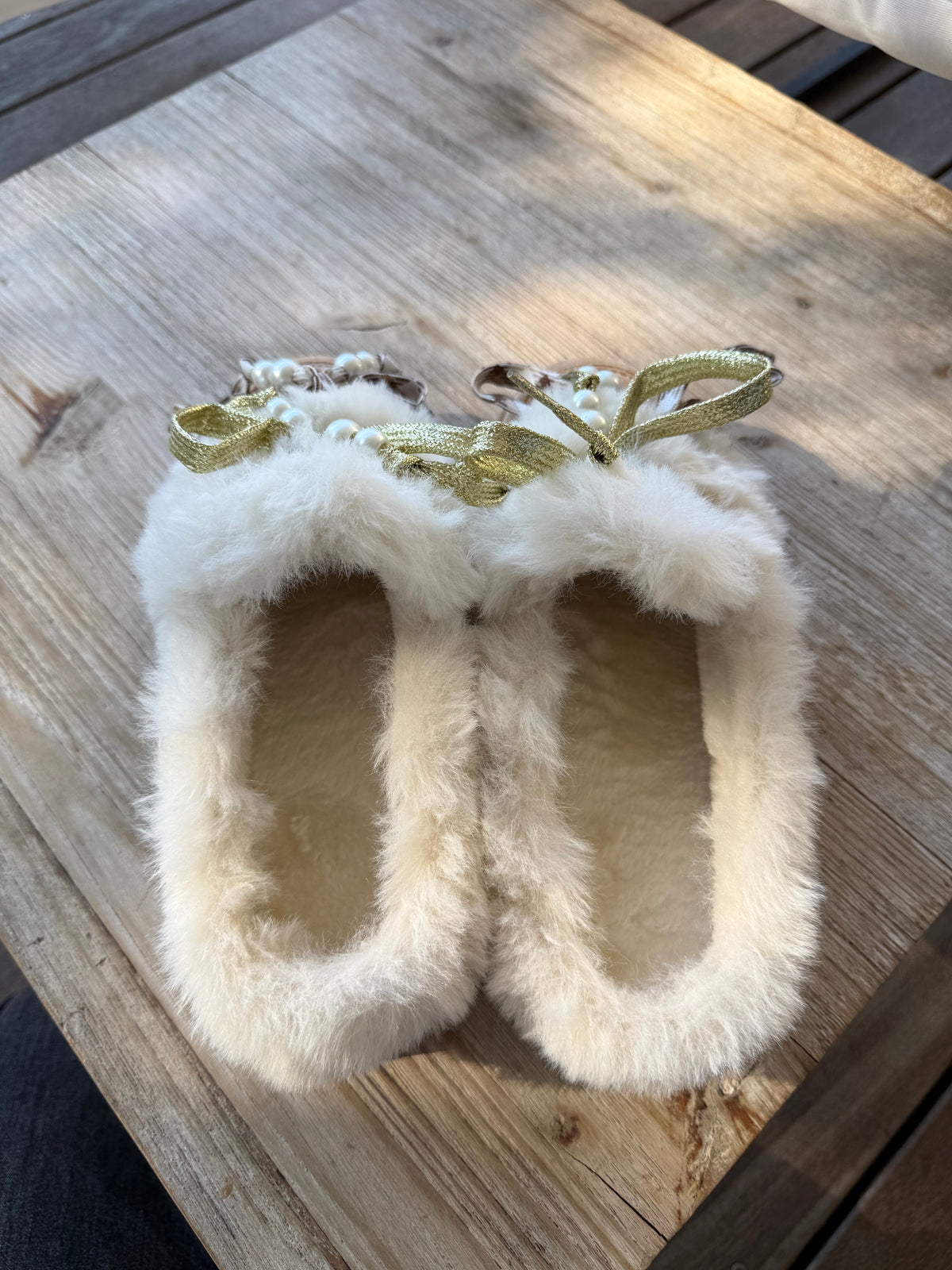 Sabot poupette beige