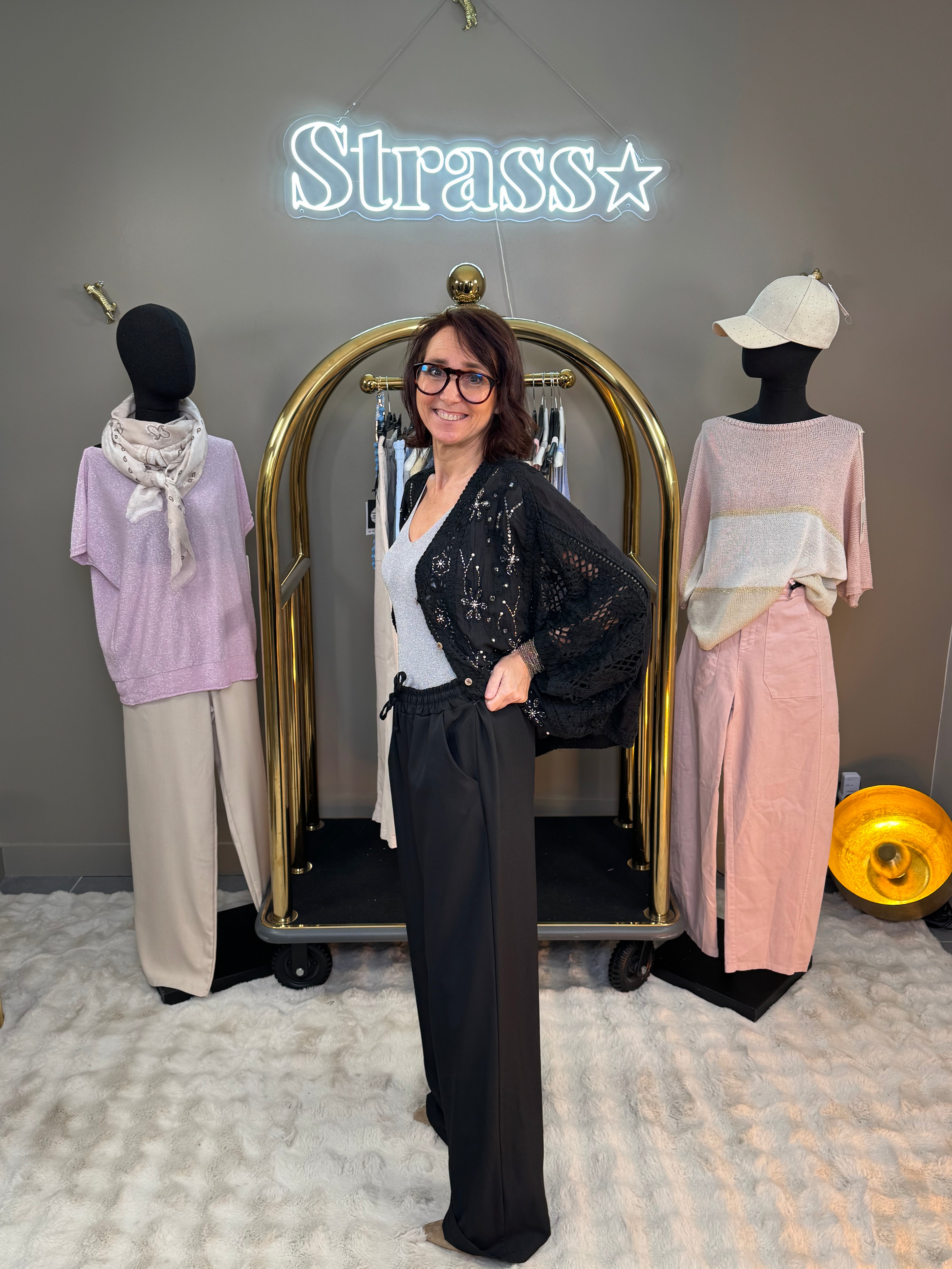 Pantalon Justin Noir