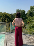 Pantalon Vico Bordeaux
