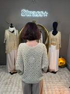 Veste Lurex Alberto Doré