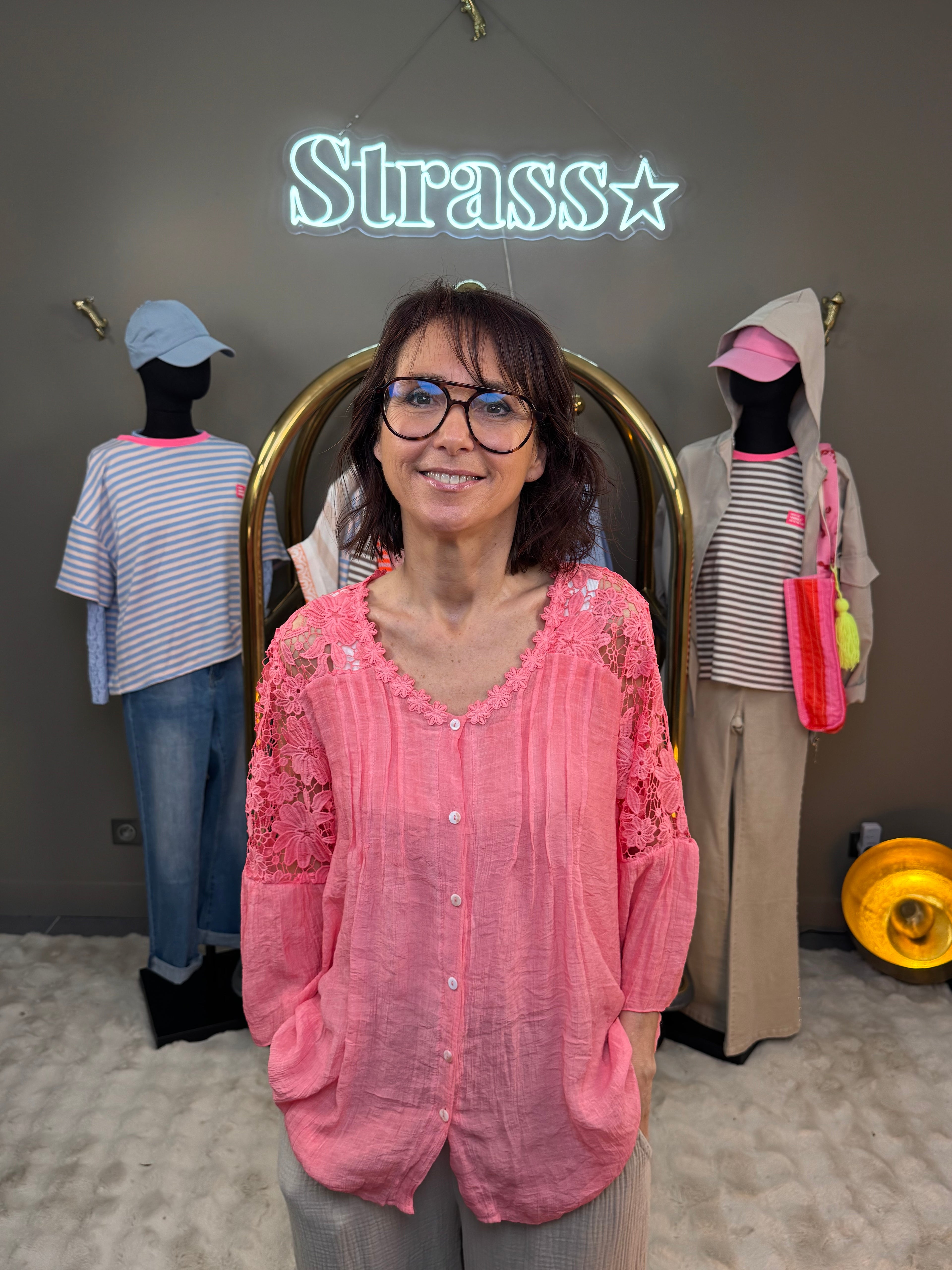 Blouse Toscane Corail